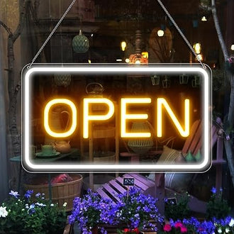 Large Open Light Up Signs