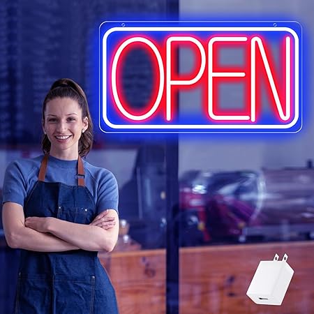 LED Open Sign 24x12