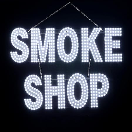 Shop Pink Octagon Sign