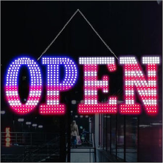 Unique LED Open Sign