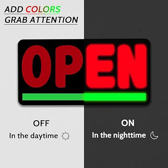 FUNZING Open Sign