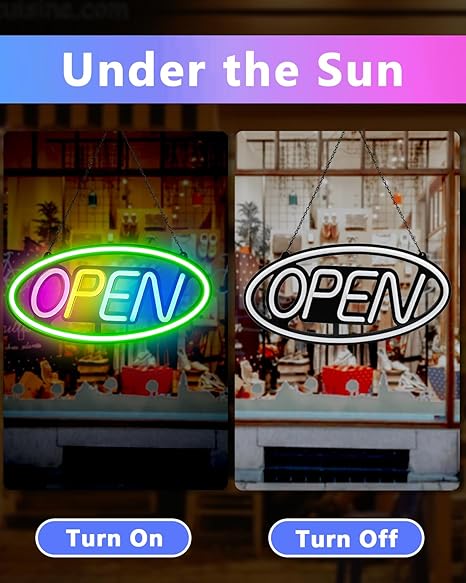 Ultra Bright Business Hour Sign
