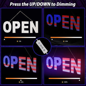 COB Open Sign