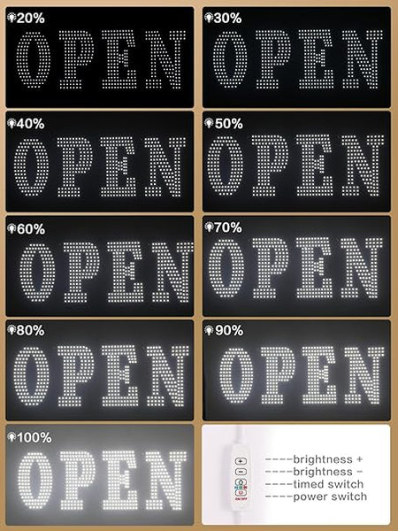 High Visibility LED Sign