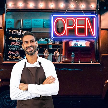 LED Open Sign 24x12