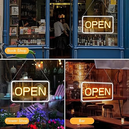 Large Open Light Up Signs