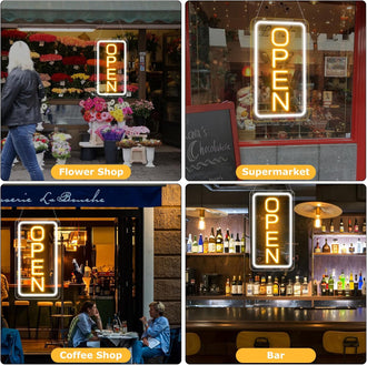 LED Neon Open Sign USB