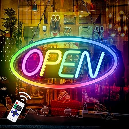Ultra Bright Business Hour Sign