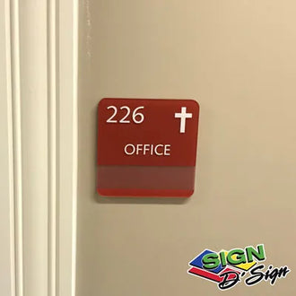 ADA Office Sign